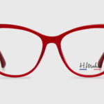 Oprawy damskie H.MAHEO HM244 C3 Red/Black
