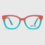 Oprawy damskie H.MAHEO HM644 C2 Pink-Blue