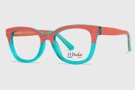 Oprawy damskie H.MAHEO HM644 C2 Pink-Blue - obrazek 2