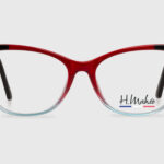 Oprawy damskie H.MAHEO HM657 C1 Black/Red