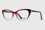 Oprawy damskie H.MAHEO HM657 C1 Black/Red - obrazek 2