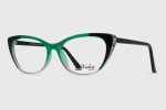 Oprawy damskie H.MAHEO HM657 C2 Black/Green - obrazek 2