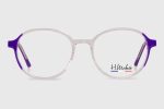 Oprawy damskie H.MAHEO HM680 C1 White/Purple