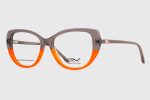 Oprawy damskie RV BARCELONA RV787 C2 Grey-Orange - obrazek 2