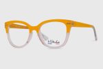 Oprawy damskie H.MAHEO HM663 C1 Yellow-White - obrazek 2