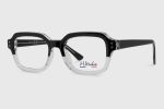 Oprawy damskie H.MAHEO HM686 C1 Black-Grey - obrazek 2