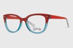 Oprawy damskie H.MAHEO HM663 C2 Red-Blue - obrazek 2