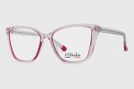Oprawy damskie H.MAHEO HM748 C1 Transparent-Pink - obrazek 2