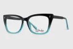 Oprawy damskie H.MAHEO HM787 C3 Black-Green - obrazek 2