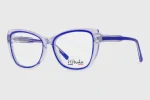 Oprawy damskie H.MAHEO HM724 C2 Blue-Transparent - obrazek 2