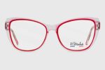 Oprawy damskie H.MAHEO HM724 C3 Red-Transparent