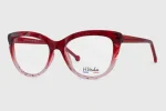 Oprawy damskie H.MAHEO HM788 C2 Burgundy - obrazek 2