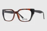 Oprawy damskie H.MAHEO HM747 C2 Orange-Black - obrazek 2