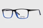 Oprawy męskie H.MAHEO HM707 C1 Black-Blue - obrazek 2