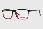 Oprawy męskie H.MAHEO HM707 C2 Black-Red - obrazek 2