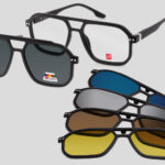 Oprawy H. Colors unisex HM354 + 5 nakładek z polaryzacją