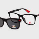 Oprawy H. Colors unisex HM652 + 5 nakładek z polaryzacją