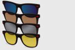 Oprawy H. Colors unisex HM652 + 5 nakładek z polaryzacją - obrazek 2