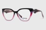 Oprawy damskie H.MAHEO HM194 C1 Black/Pink - obrazek 2