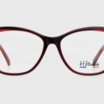Oprawy damskie H.MAHEO HM263 C2 Black/Red
