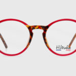 Oprawy unisex H.MAHEO HM201 C1 Brown/Red